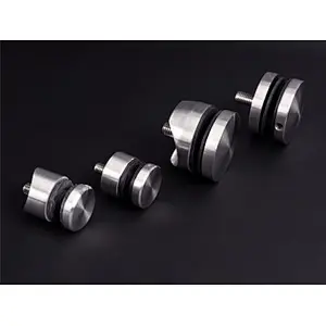 stainless steel stain standoff finish long screw glass handrail holder clamp