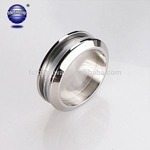 Sliding glass door handle flush recessed handle round metal pull handle