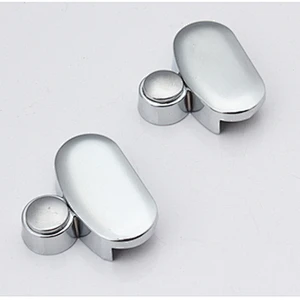 zinc alloy glass shelf clips glass shelf clamp