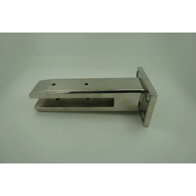 Stainless Steel Glass Clamp - Square Base