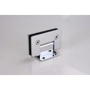 90 degree wall to glass door hinge Mirror finish