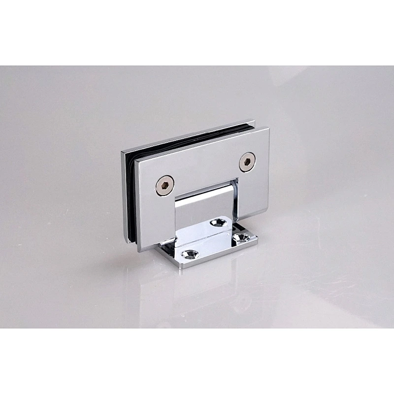 90 degree wall to glass door hinge Mirror finish