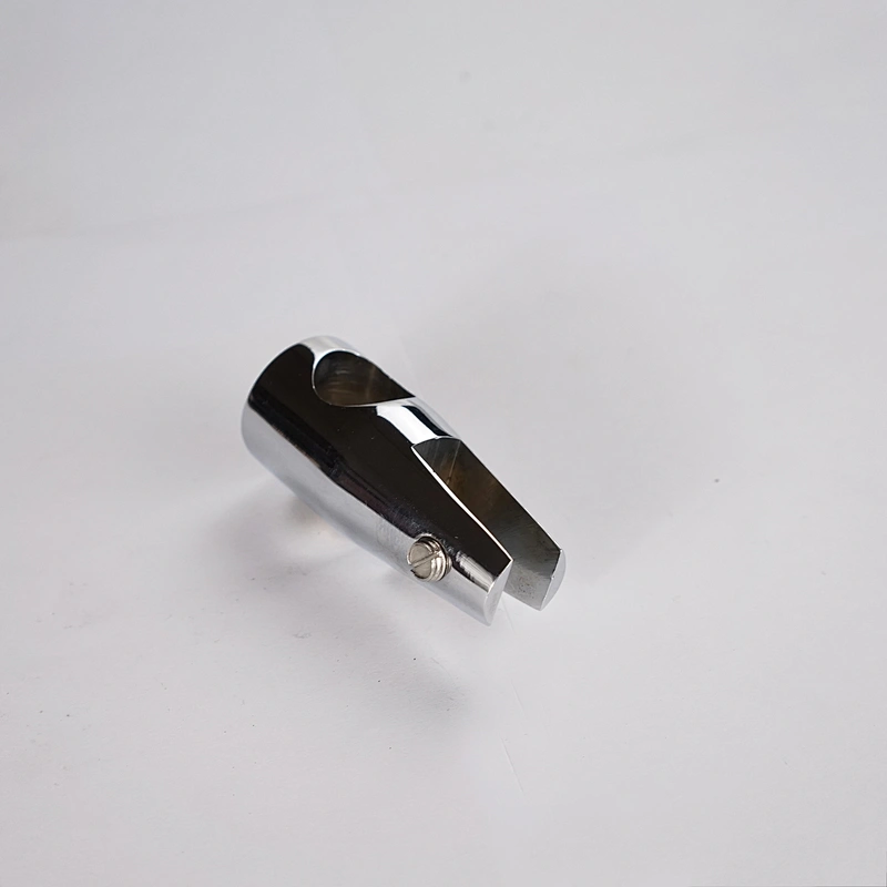 High Style Brass Handrail Tube Rob Clamp Connectors
