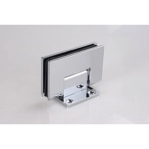 90 degree wall to glass door hinge Mirror finish