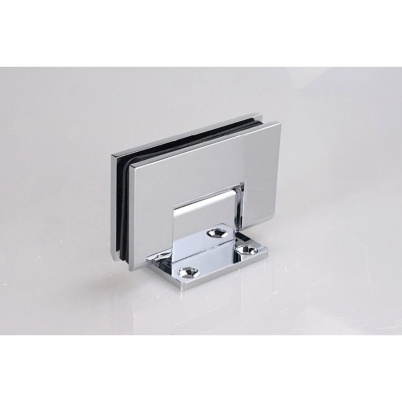 90 degree wall to glass door hinge Mirror finish