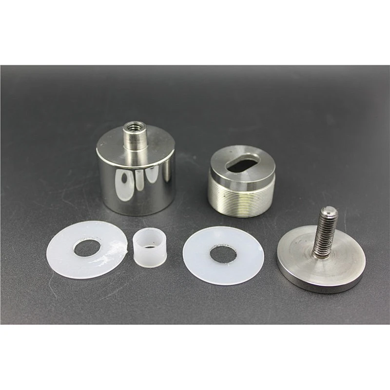 rubber standoff stainless steel stain wall mount clamp glass stair