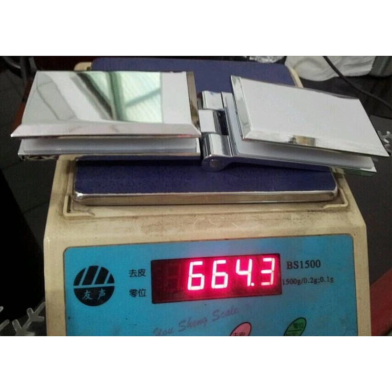 180 degree glass door clamp hinge