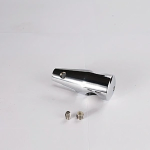High Style Brass Handrail Tube Rob Clamp Connectors