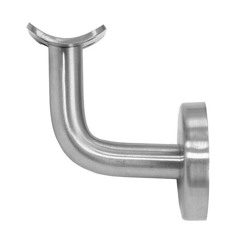 Stainless Steel Glass Railing Wall Mounted LED Handrail Support Bracket