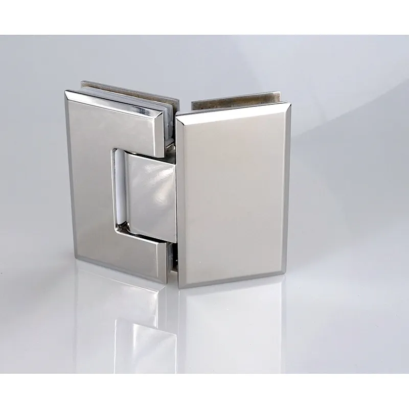135 Degree Heavy Duty Stainless Steel Glass to Glass Door Hinges