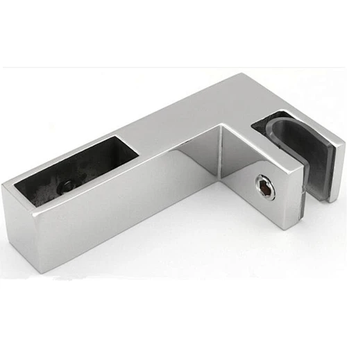 stainless steel tube glass connector square