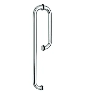 Stainless steel Glass door pulls handle