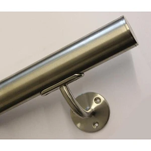 stainless steel handrail glass wall mount bracket