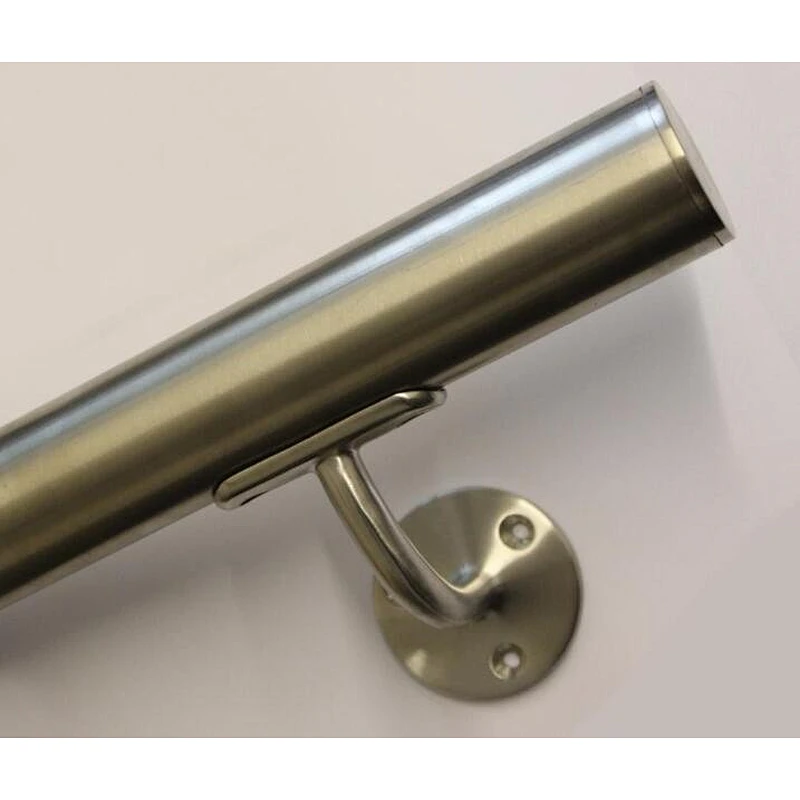 stainless steel handrail glass wall mount bracket