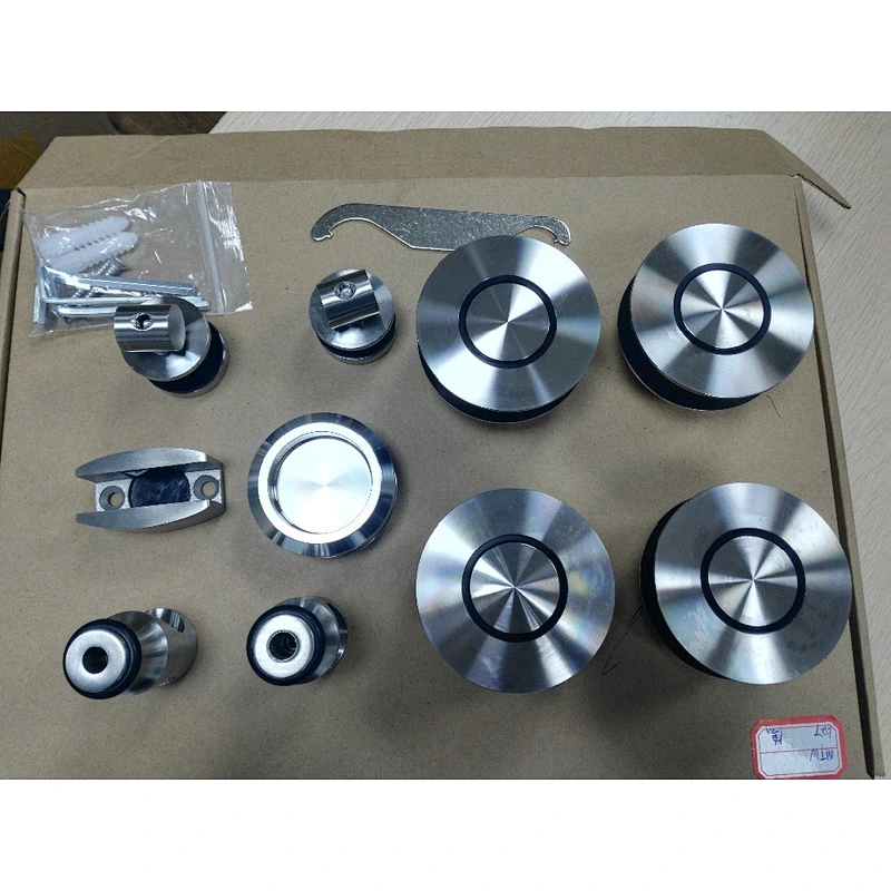 Tempered Sliding Glass Shower Door Track Hardware Kit For America Market
