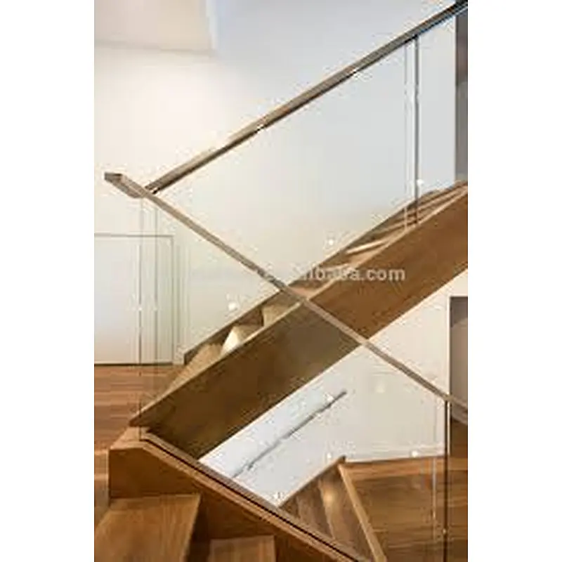 Stainless steel 304 Square Slotted Tube Top Rail -mirror finish