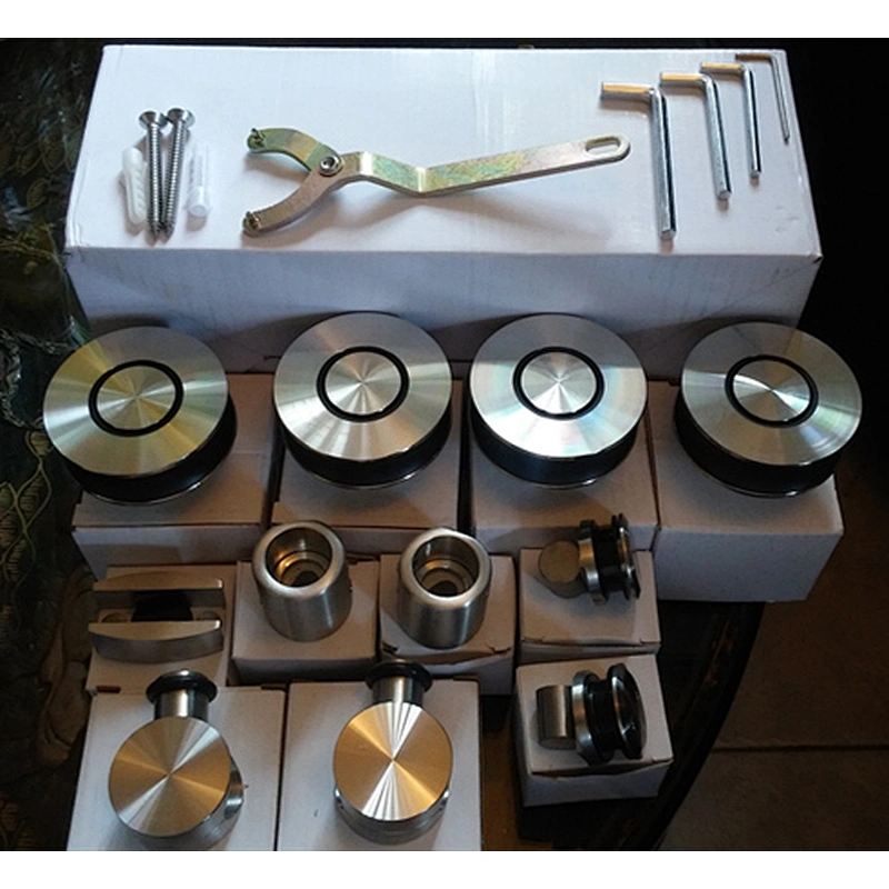 Tempered Sliding Glass Shower Door Track Hardware Kit For America Market