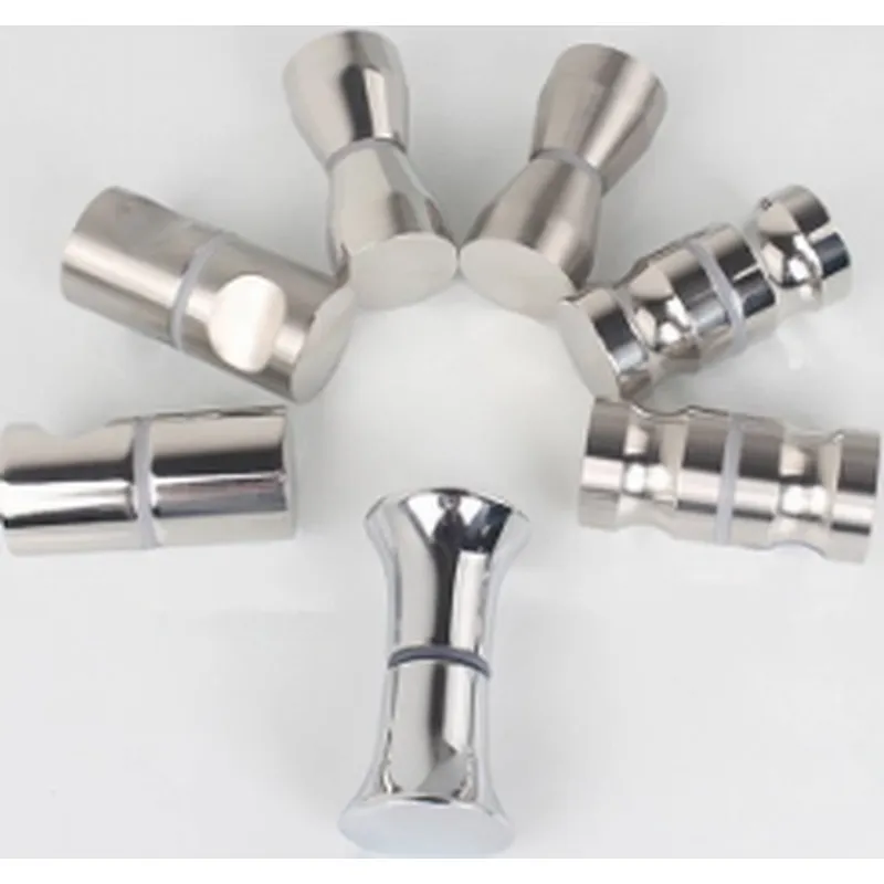 Stainless Steel Back To Back Round Pull Door Handles
