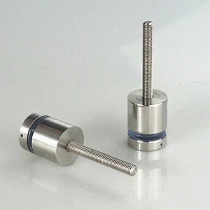 stainless steel glass stair connector standoff