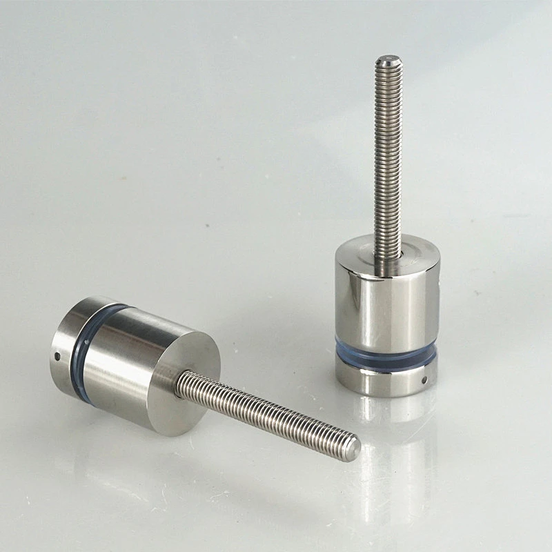 stainless steel glass stair connector standoff