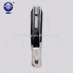 Square deck fence spigots glass fence spacer glass railing holder