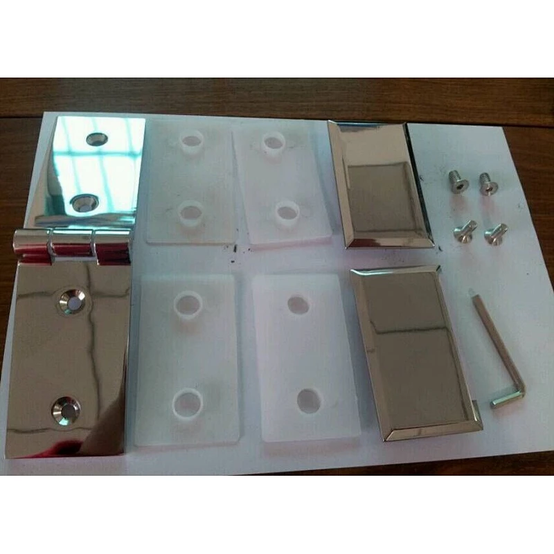 180 degree glass door clamp hinge