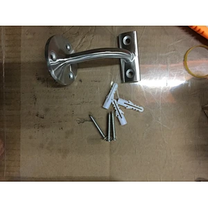 stainless steel handrail glass wall mount bracket