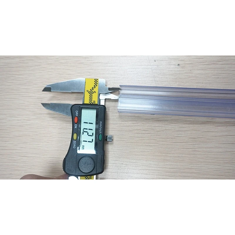 plastic light blue waterproof bath door seal strip