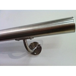 stainless steel handrail glass wall mount bracket