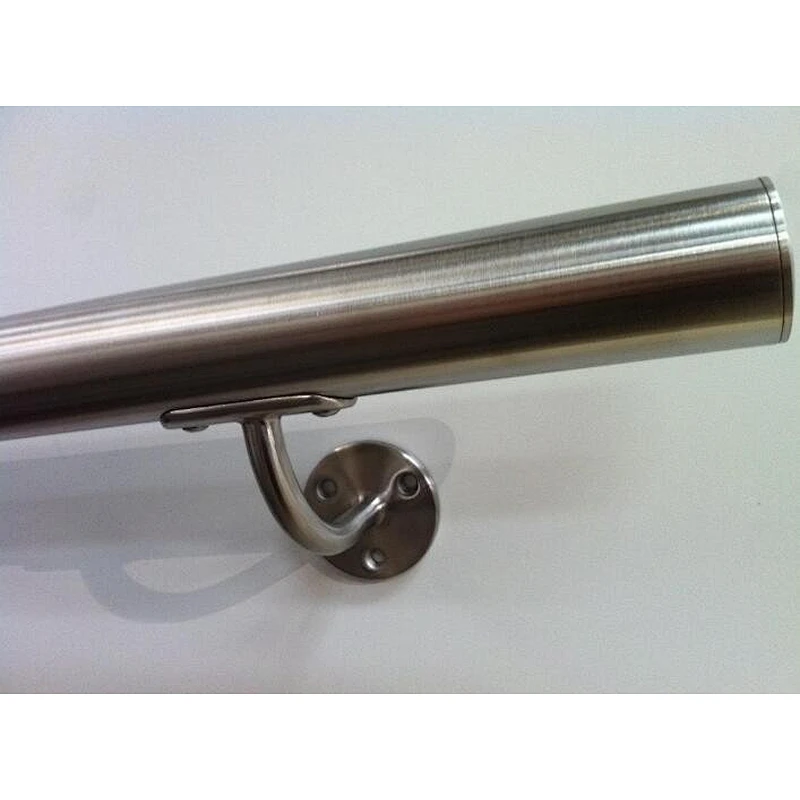 stainless steel handrail glass wall mount bracket