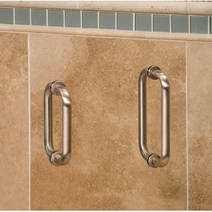 stainless steel shower door pull handle hardware