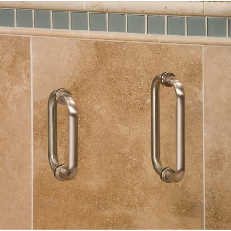 stainless steel shower door pull handle hardware