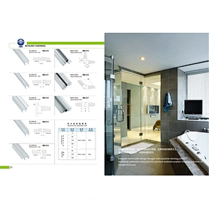 PVC shower door waterproof seal strips