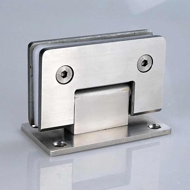 stainless steel 90 degree spring shower glass door hinge
