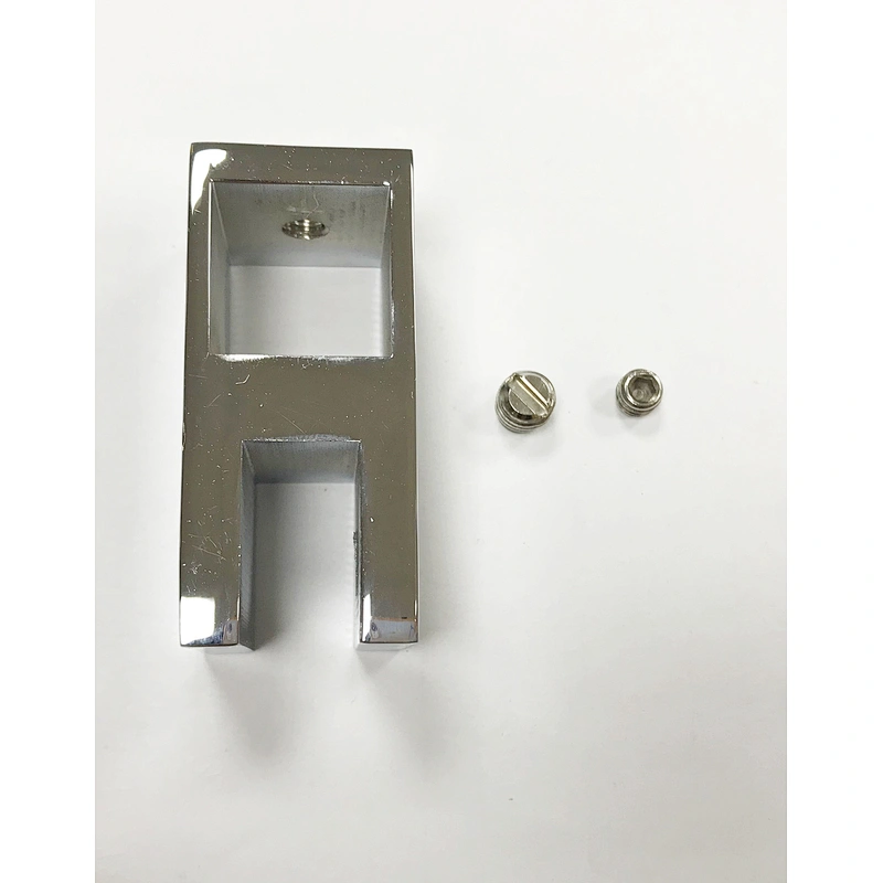 Bar To Glass Bracket Shower Square Pipe Connector