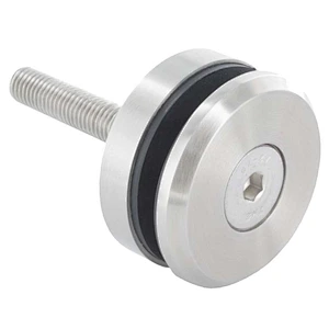 stainless steel stain standoff finish long screw glass handrail holder clamp