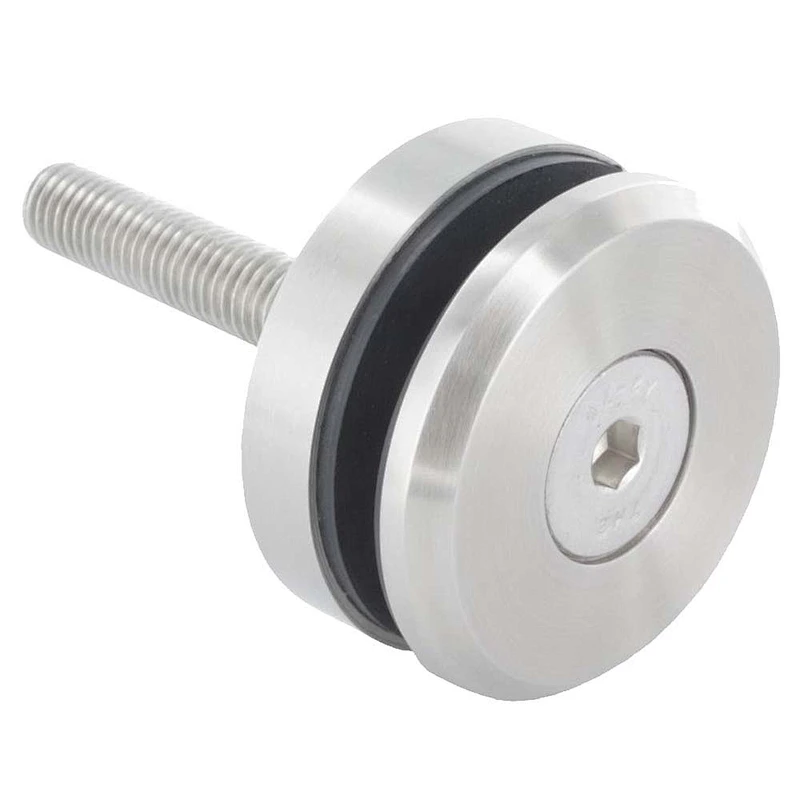stainless steel stain standoff finish long screw glass handrail holder clamp
