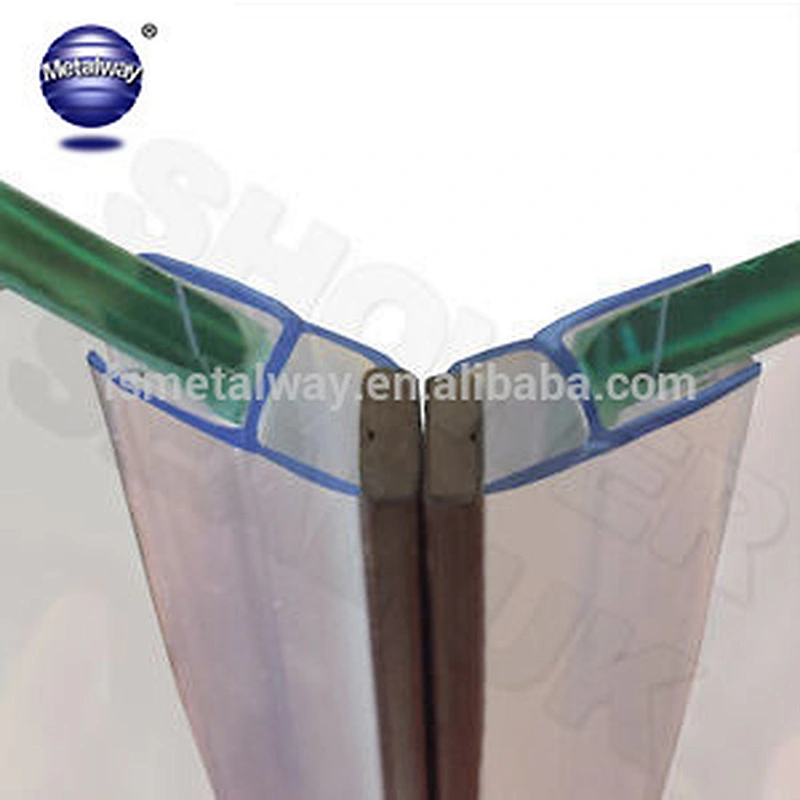 Glass door strips 135 degree magnet sealing strip PVC sealing strip