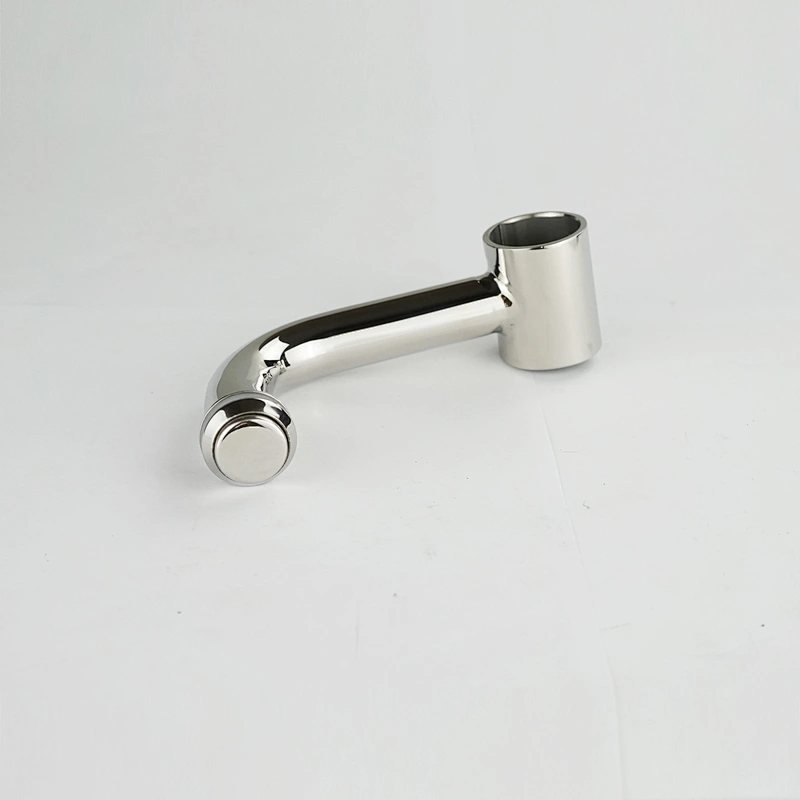 Shower Holder Clamp J Shape Tube Pipe to Glass Support Clamp
