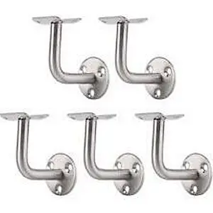 stainless steel 316 stain finish brackets for holding glass