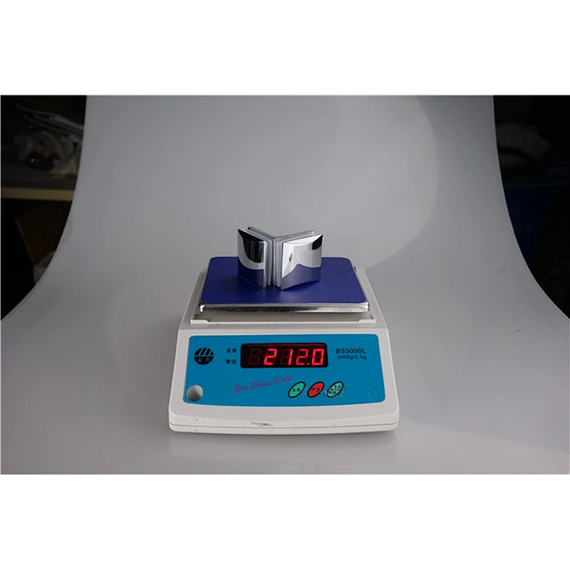 90 Degree Zinc Alloy Glass to Glass Bracket Clamp