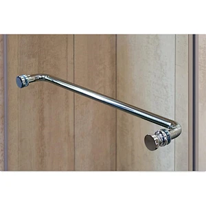 stainless steel shower door pull handle hardware