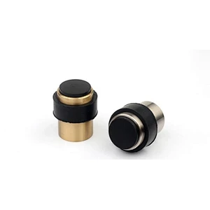 stainless steel stain finish rubber door stop