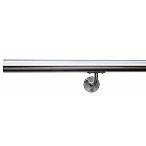 Stainless Steel Glass Railing Wall Mounted LED Handrail Support Bracket