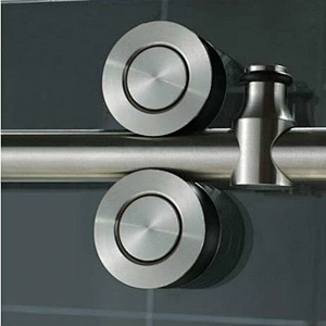 Tempered Sliding Glass Shower Door Track Hardware Kit For America Market