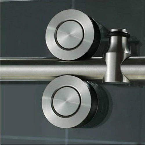 Tempered Sliding Glass Shower Door Track Hardware Kit For America Market
