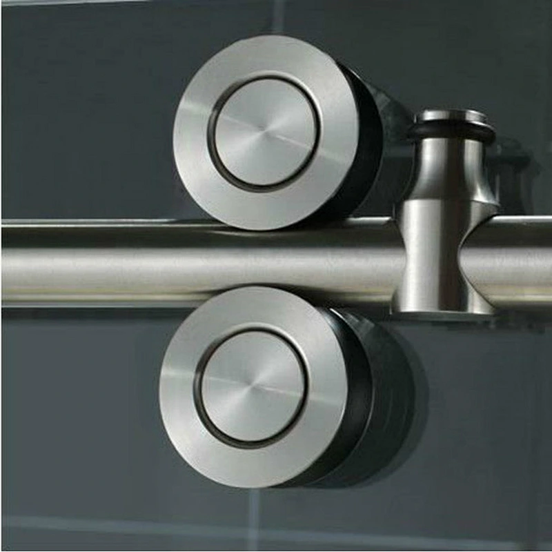 Tempered Sliding Glass Shower Door Track Hardware Kit For America Market