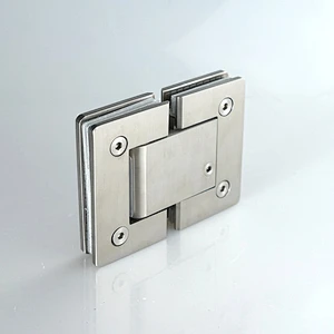 stainless steel hydraulic soft close glass door hinge
