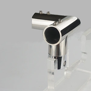 Round tube holder frame connecting hardware 90 degree connecting tube tool