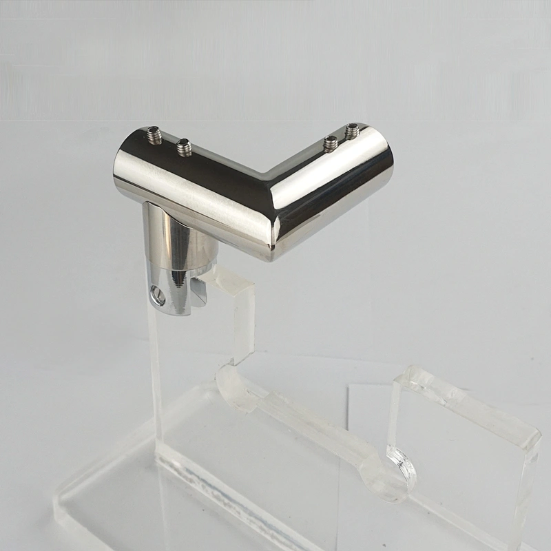 Round tube holder frame connecting hardware 90 degree connecting tube tool
